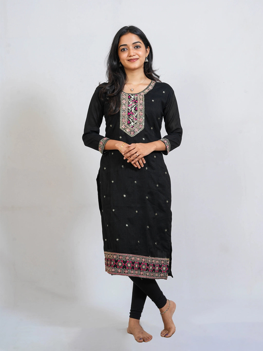 Black Kurti - view 7