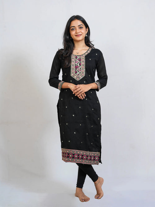 Black Kurti - view 7