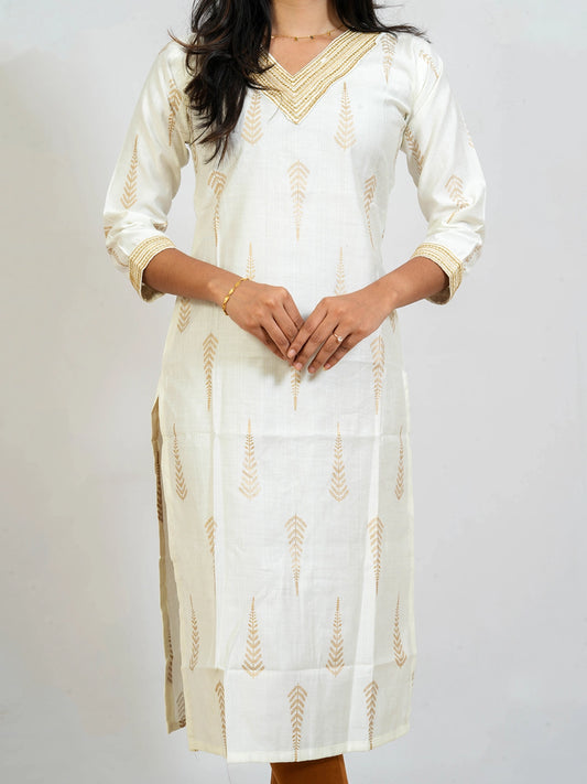 White Kurti - view 2