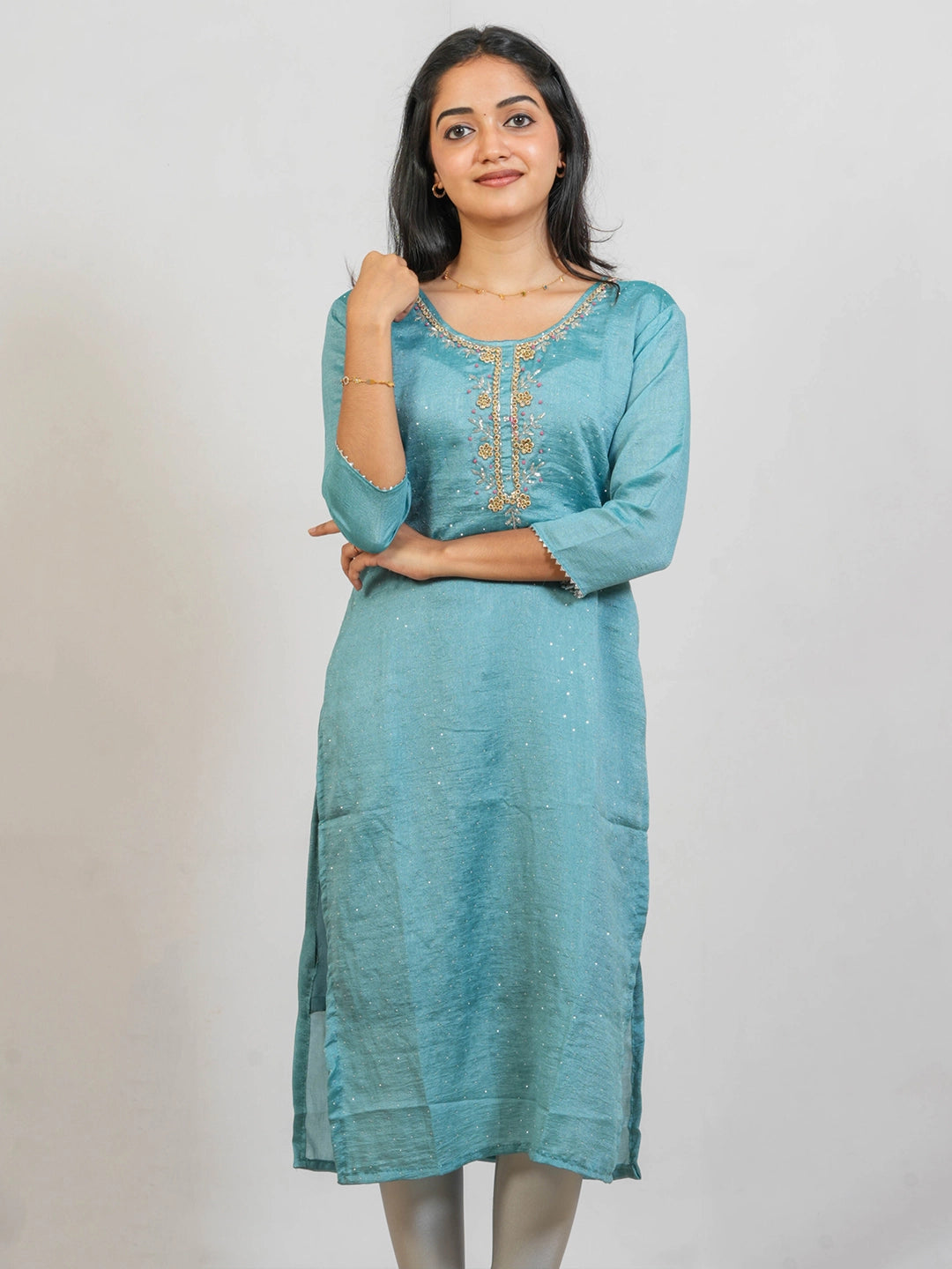 Blue Kurti - view 6
