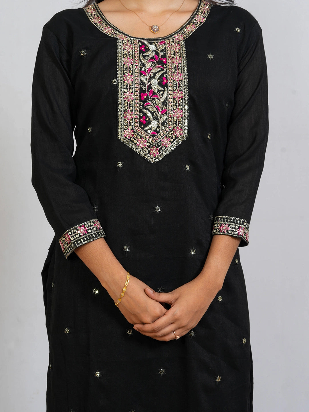 Black Kurti - view 5