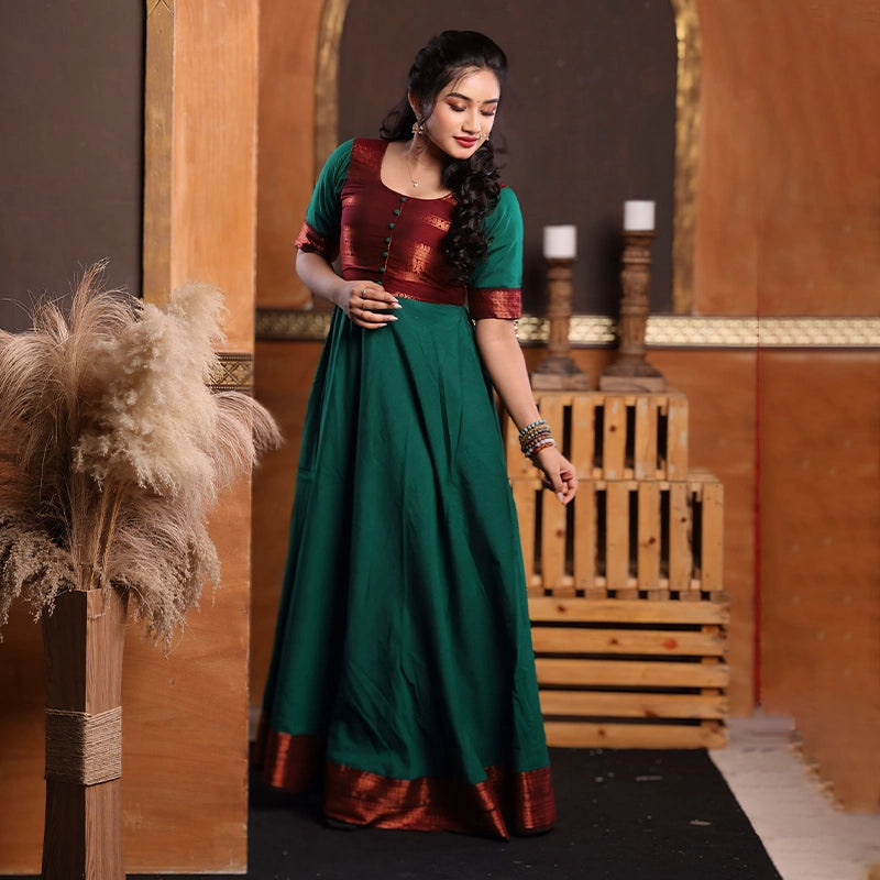 Varalakshmi Anarkali - view 1