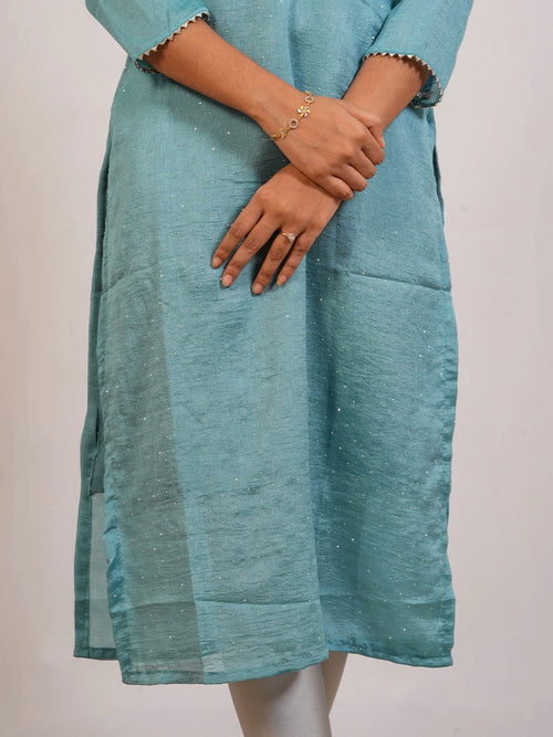 Blue Kurti - view 7