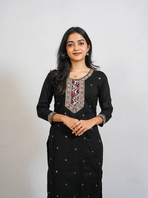 Black Kurti - view 6